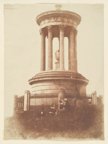 Edinburgh Monument by Hill and Adamson, photograph, 1843-1847