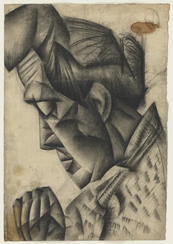 The Artist's Mother by Pavel Tchelitchew, drawing, 1918