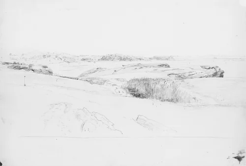 Second Beach, Newport by William Trost Richards, artwork, 1875-1880
