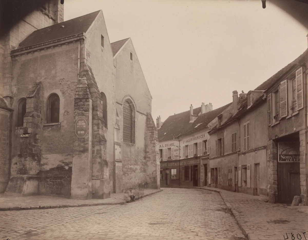 Wissous (Église) by Eugène Atget, photograph, 1925