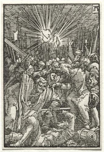 The Fall and Redemption of Man: Christ taken captive by Albrecht Altdorfer, print, 1510-1520