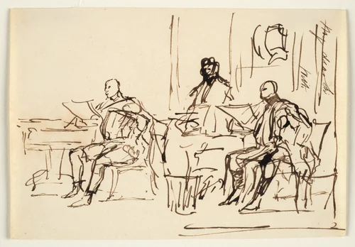 Studies for "Frederick, Duke of York and Albany" by Sir David Wilkie, drawing, 1822