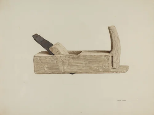 Plane by Mary Hansen, index of american design, 1939