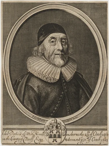 John Dethick by Pierre Lombard, print, 1612-1682