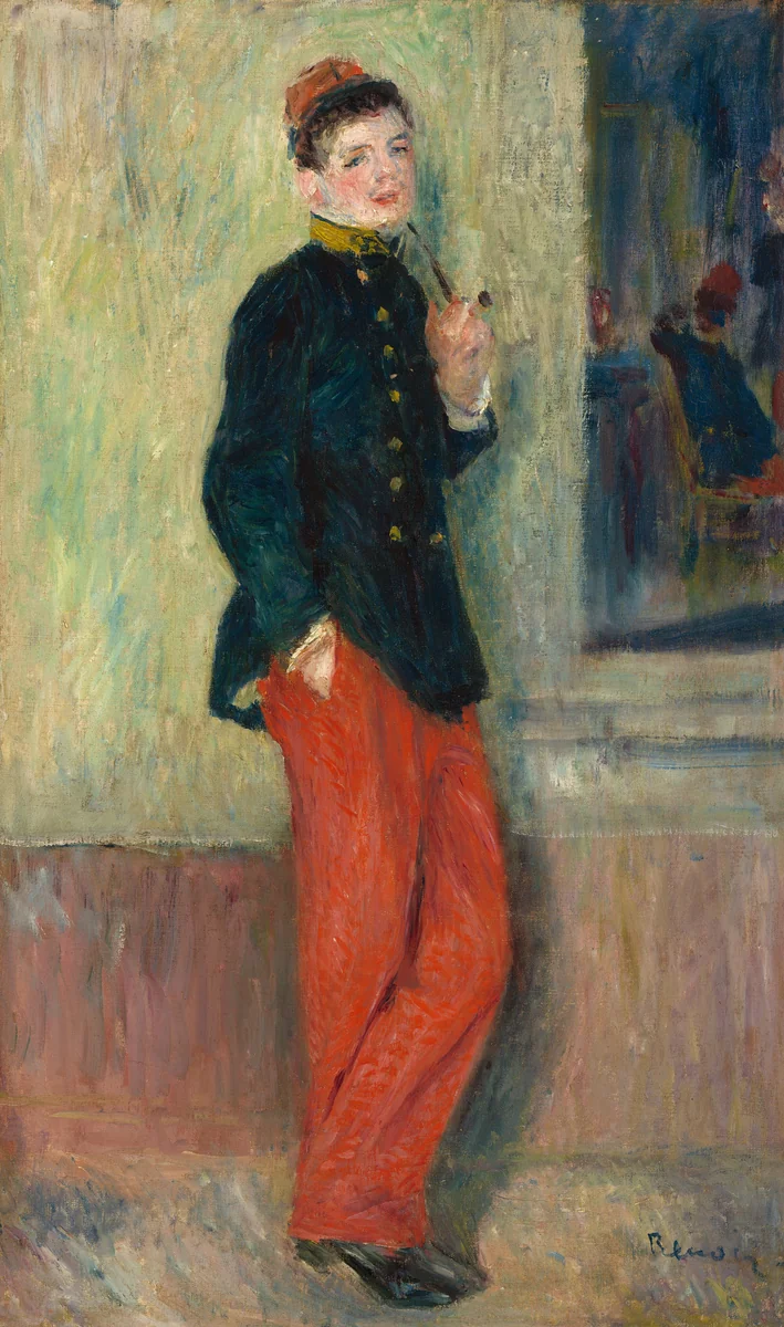 The Young Soldier by Auguste Renoir, painting, 1880