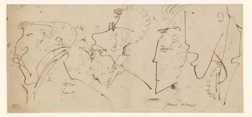 Karikaturen by Carle Vernet, drawing, 1768-1836