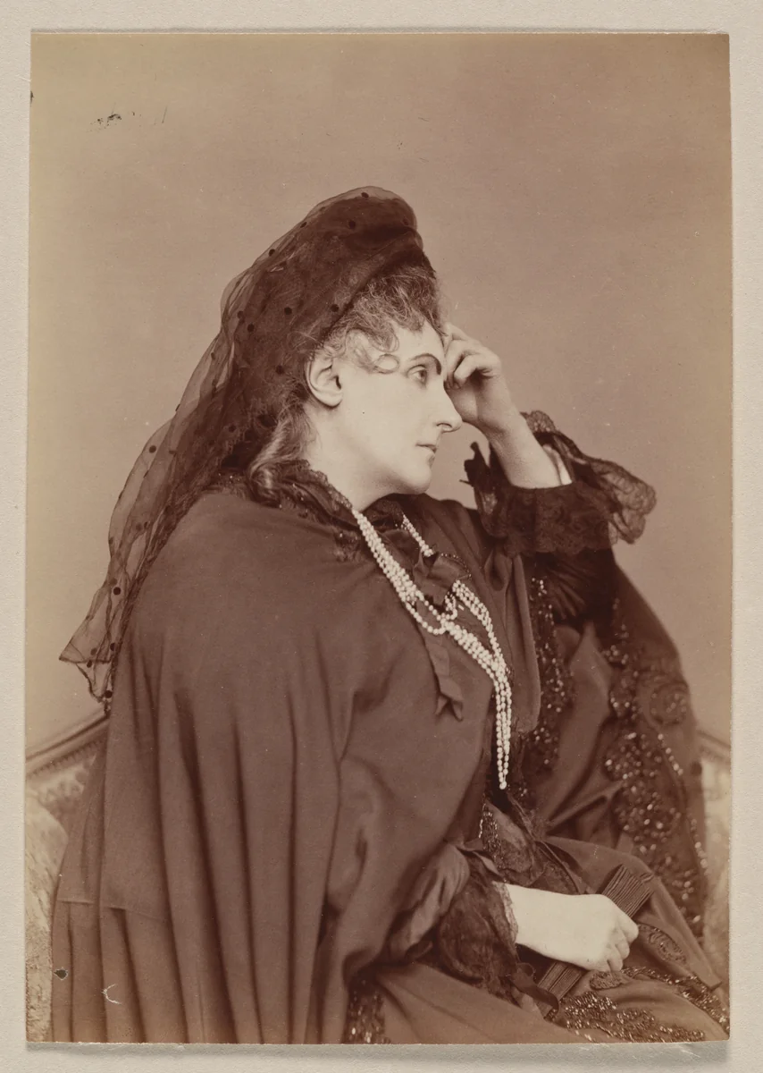Pensive by Pierre-Louis Pierson, photograph, 1893