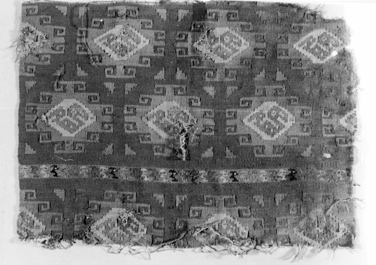 Fragment by Peru, Probably central coast, textile, 1000-1476