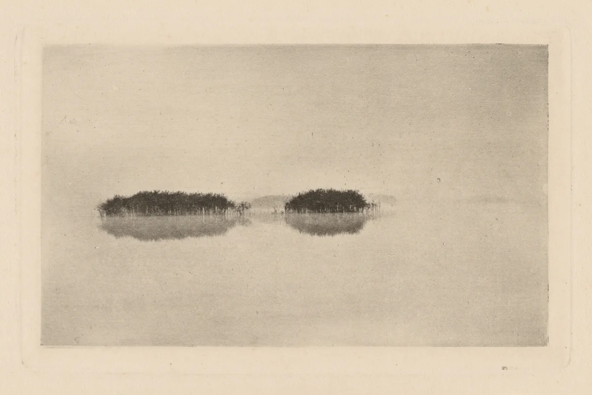 The Lone Lagoon by Peter Henry Emerson, photograph, 1893
