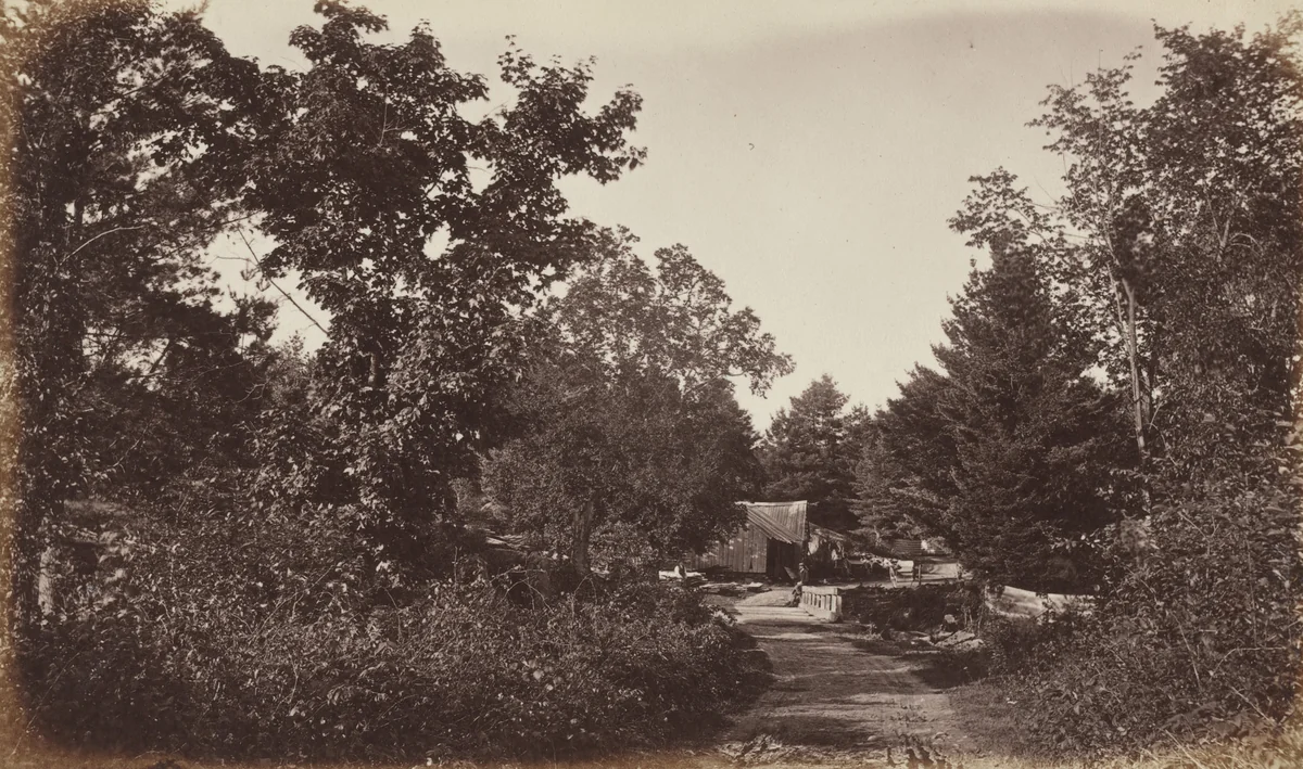 Country Road, E.T. by Alexander Henderson, photograph, 1865
