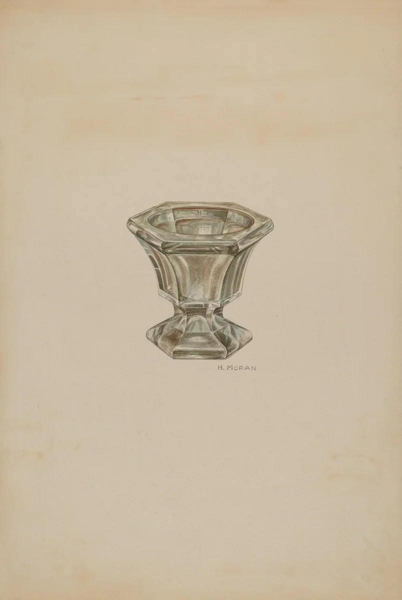 Salt Dip by Henry Moran, index of american design, 1941