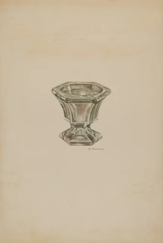 Salt Dip by Henry Moran, index of american design, 1941