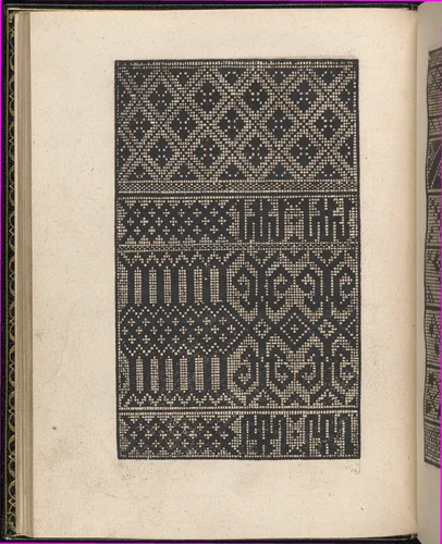 Page from Ein new kunstlich Modelbuch...(Page 25v) by Peter Quentel, book, 1544