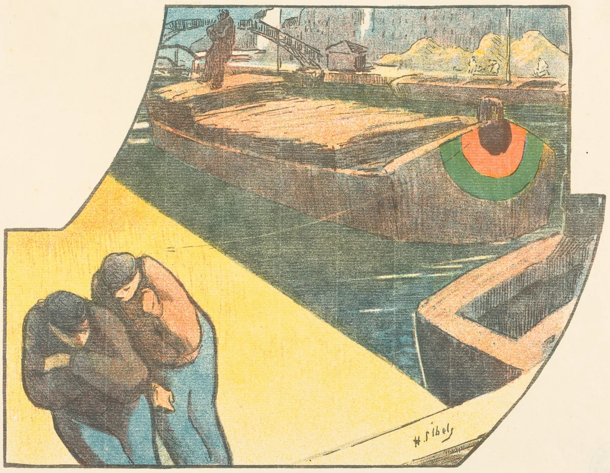 Boubouroche; Valet de coeur by Henri Gabriel Ibels, print, 1892-1893