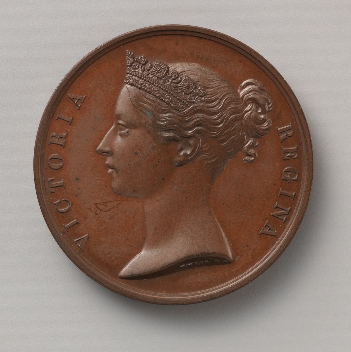 The Sutlej Medal (1845-6) by William Wyon, metalwork, 1845