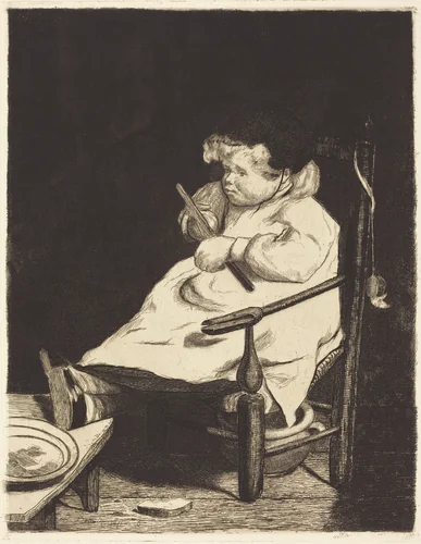 Le Dessert by François Bonvin, portfolio, 1862