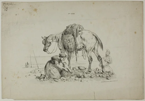Untitled by Victor Adam, print, 1851