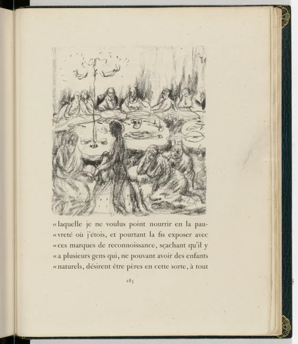 In-text plate (page 285) from Daphnis et Chloé by Pierre Bonnard, illustrated book, 1902