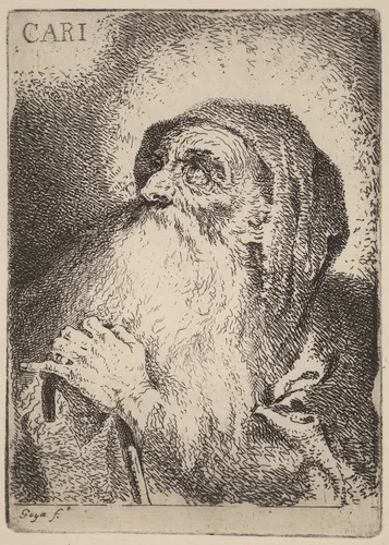 Caritas (Charity) by Francisco Goya, print, 1775-1785