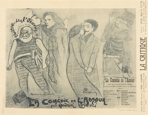 La Comédie de l'amour by Ernest La Jeunesse, print, 1897