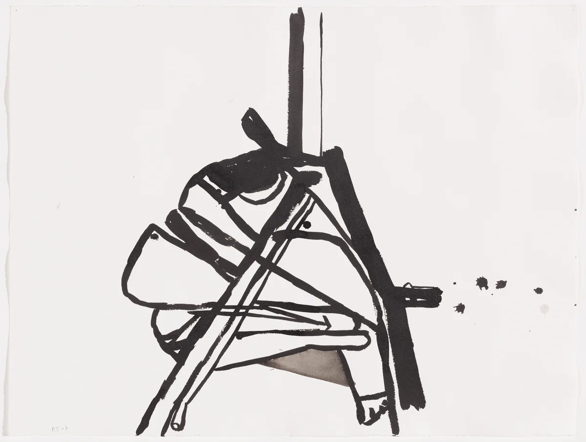 O & N by Amy Sillman, drawing, 2007