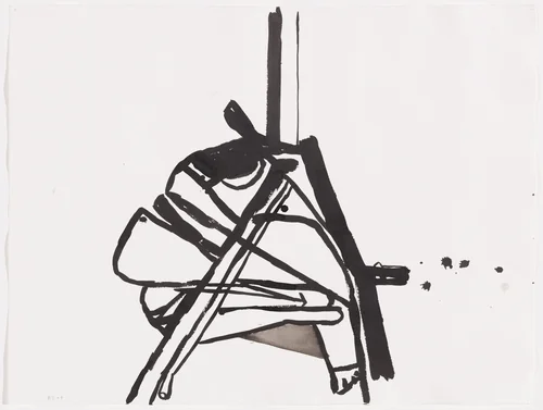 O & N by Amy Sillman, drawing, 2007