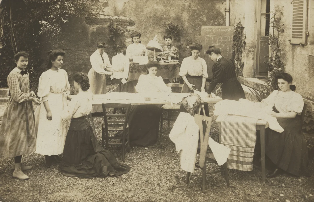 Couturières au travail, France by Unidentified Photographer, photograph, 1905