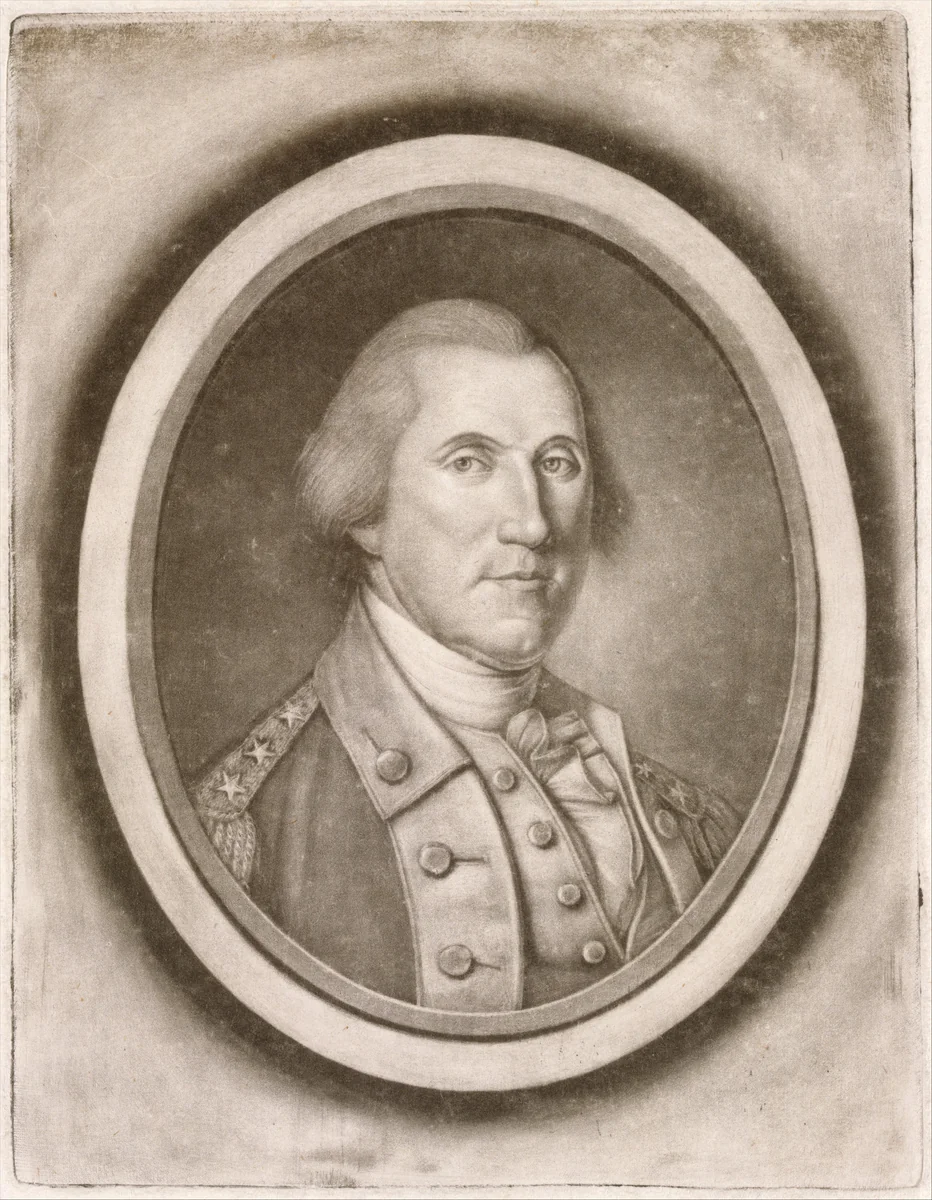 George Washington by Charles Willson Peale, print, 1787