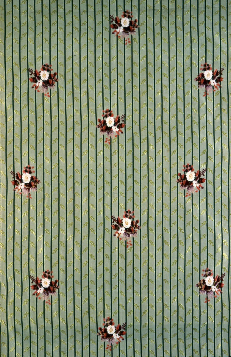 Panel by England, Spitalfields, textile, 1760-1780