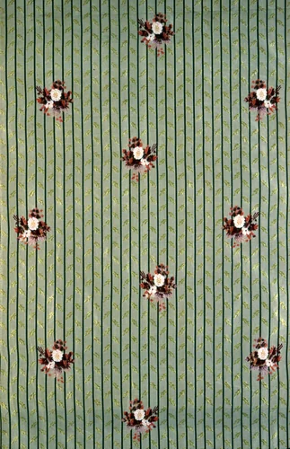Panel by England, Spitalfields, textile, 1760-1780