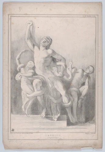 Laocoon: A Classical Subject by John Doyle, print, 1838
