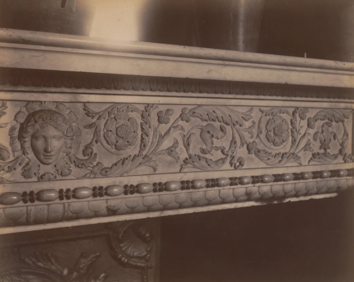 Louvre by Eugène Atget, photograph, 1908