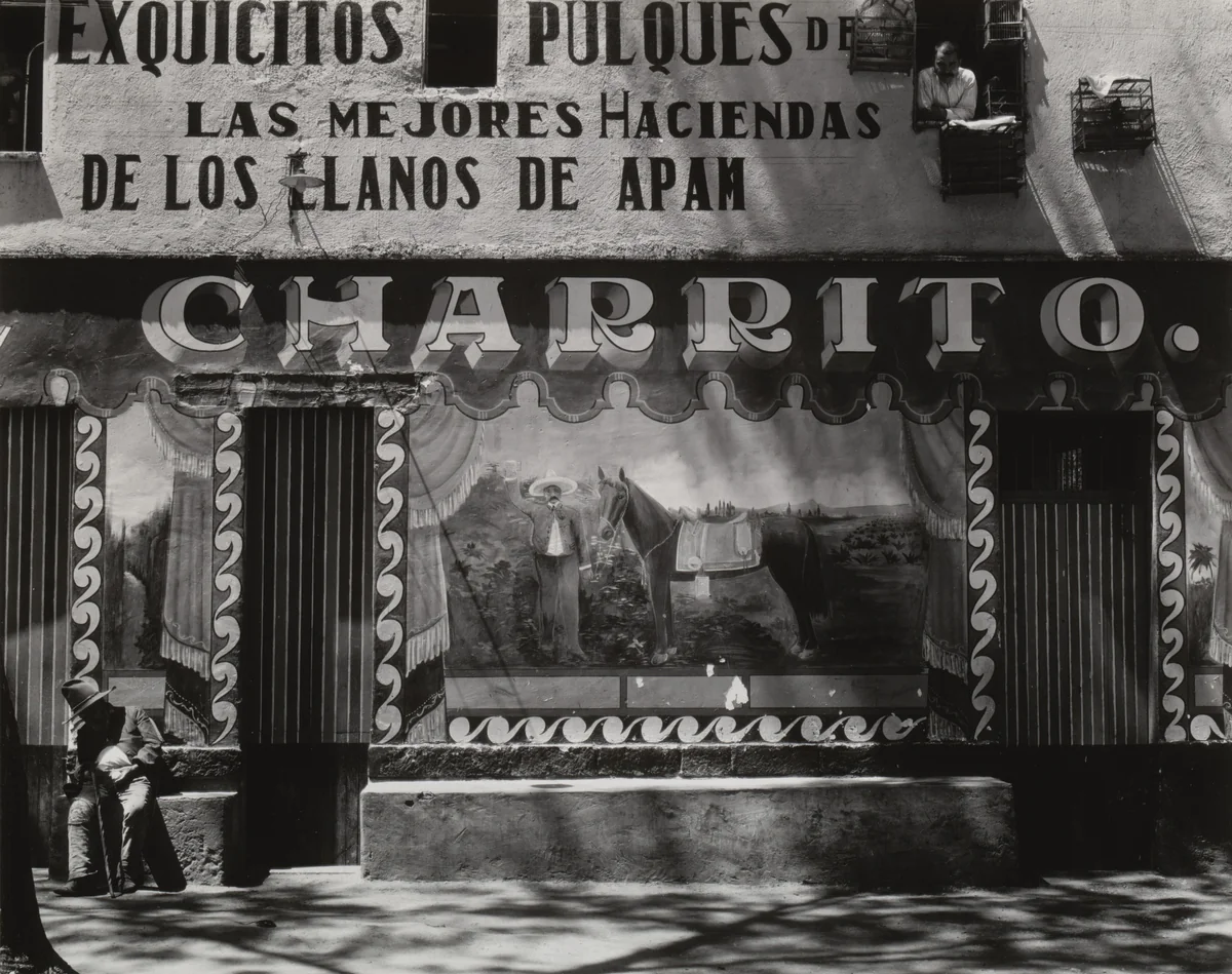 Pulquería, Mexico by Edward Weston, photograph, 1926