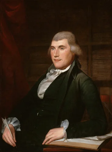 John Nicholson by Charles Willson Peale, painting, 1790