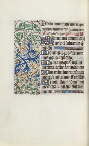 Book of Hours (Use of Rouen): fol. 120v by Master of the Geneva Latini, book, 1465-1475
