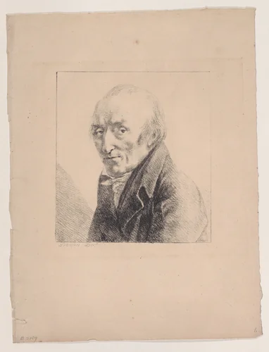 Portrait of the Comte de Lacépède by Dominique Vivant Denon, print, 1747-1825