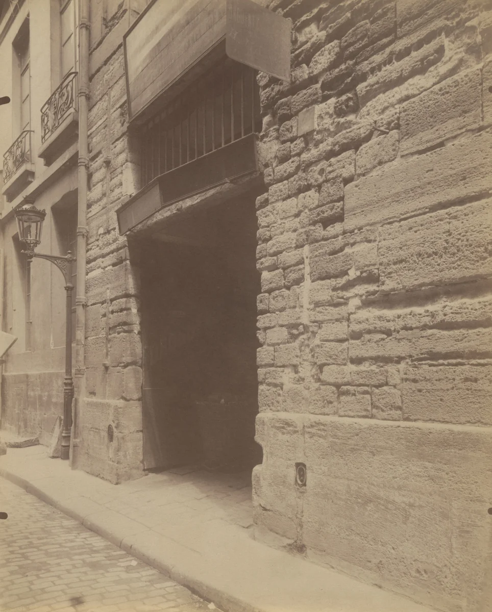 Ancien grenier a sel, 4 rue des Orfèvres by Eugène Atget, photograph, 1908