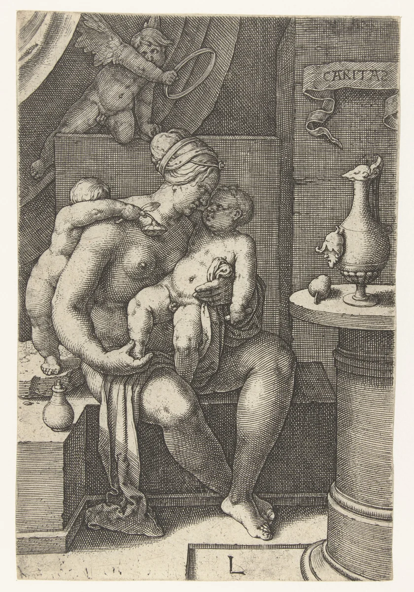 Liefde by Unknown, print, 1530