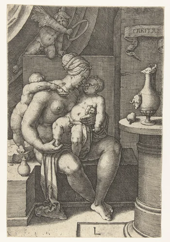 Liefde by Unknown, print, 1530