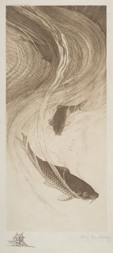 In the Meshes by Charles Frederick William Mielatz, print, 1887