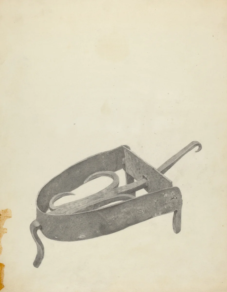 Trivet by Joseph Stonefield, index of american design, 1937