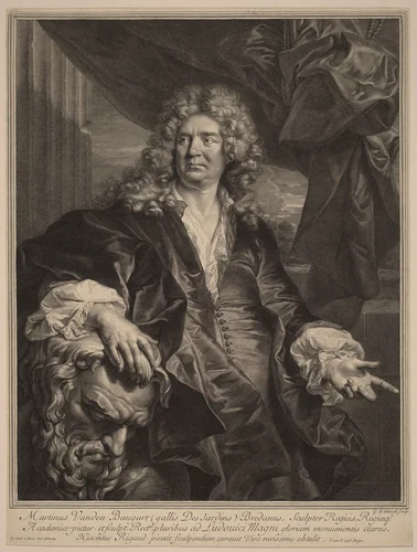 Martin Desjardins by Gérard Edelinck
Hyacinthe Rigaud, print, 1640-1707