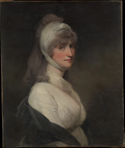 Mrs. Thomas Pechell (Charlotte Clavering, died 1841) by John Hoppner, painting, 1799