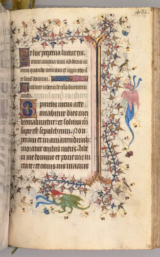 Hours of Charles the Noble, King of Navarre (1361-1425): fol. 234r, Text by Master of the Brussels Initials and Associates, book, 1400-1410