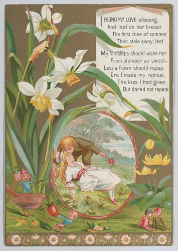 Valentine by Kate Greenaway, other, 1874