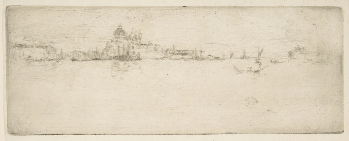 Little Salute by James McNeill Whistler, print, 1879-1880