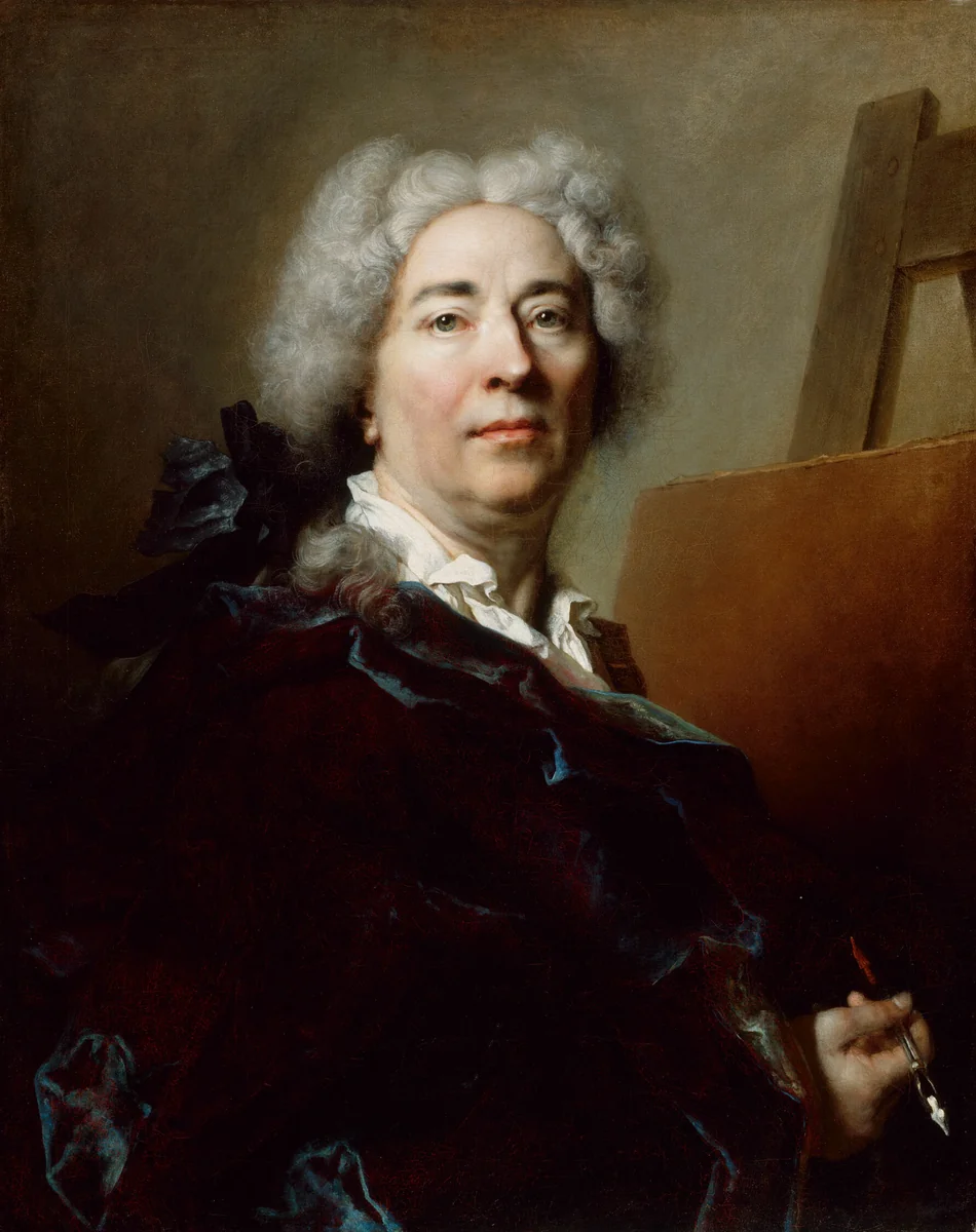 Self-Portrait by Nicolas de Largillière, painting, 1720-1730