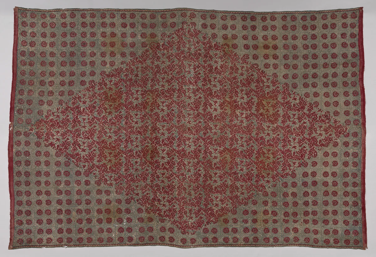 Ceremonial Cloth by India, textile, 1600-1700