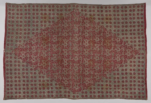 Ceremonial Cloth by India, textile, 1600-1700