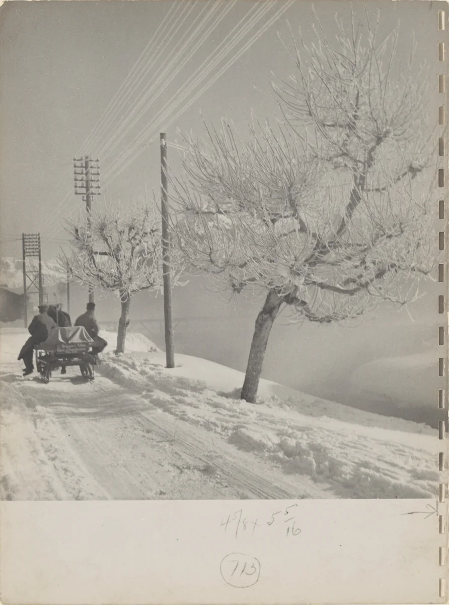 40 Fotos, page 3 by Robert Frank, photograph, 1946